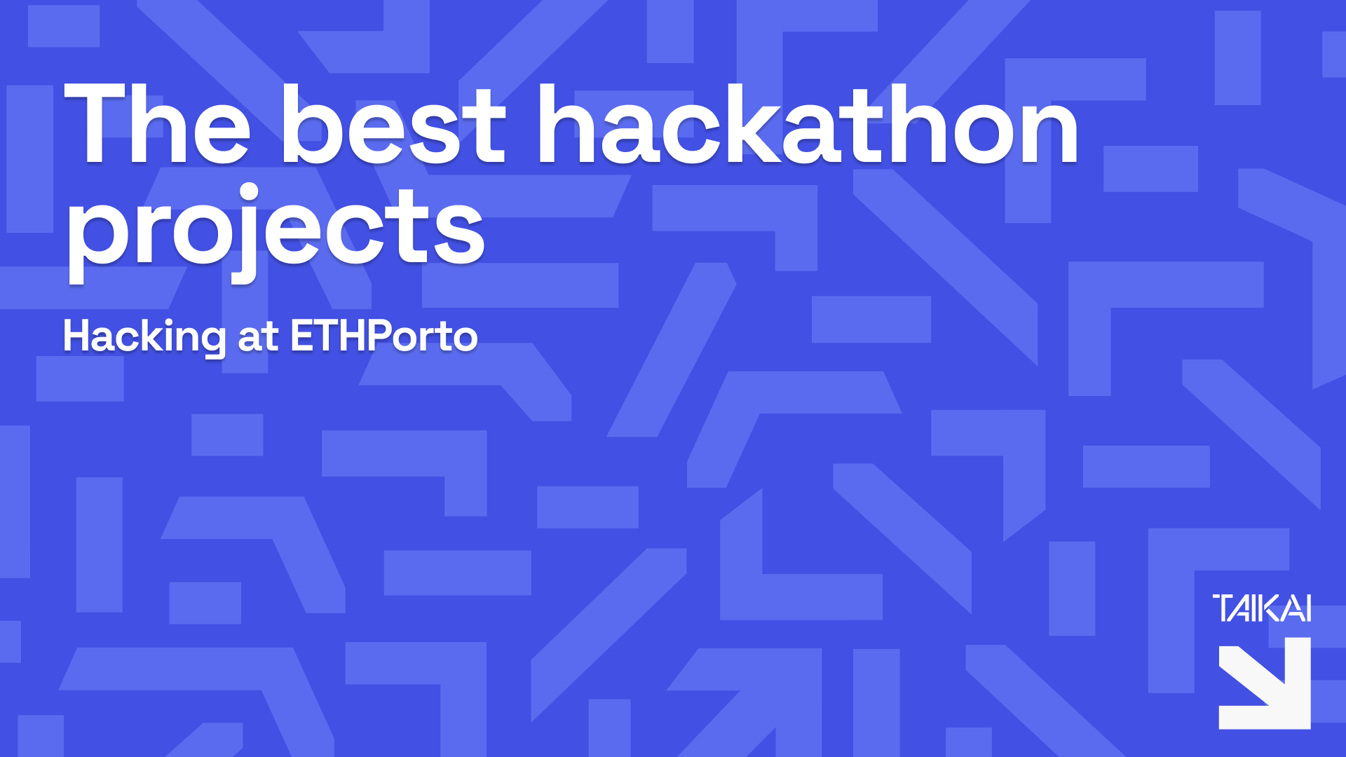 Hacking at ETHPorto - The best hackathon projects